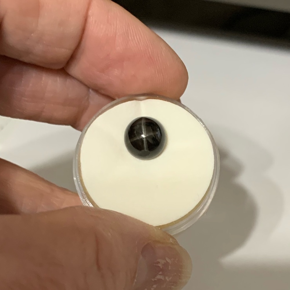 NWOT Genuine Black Star Sapphire
